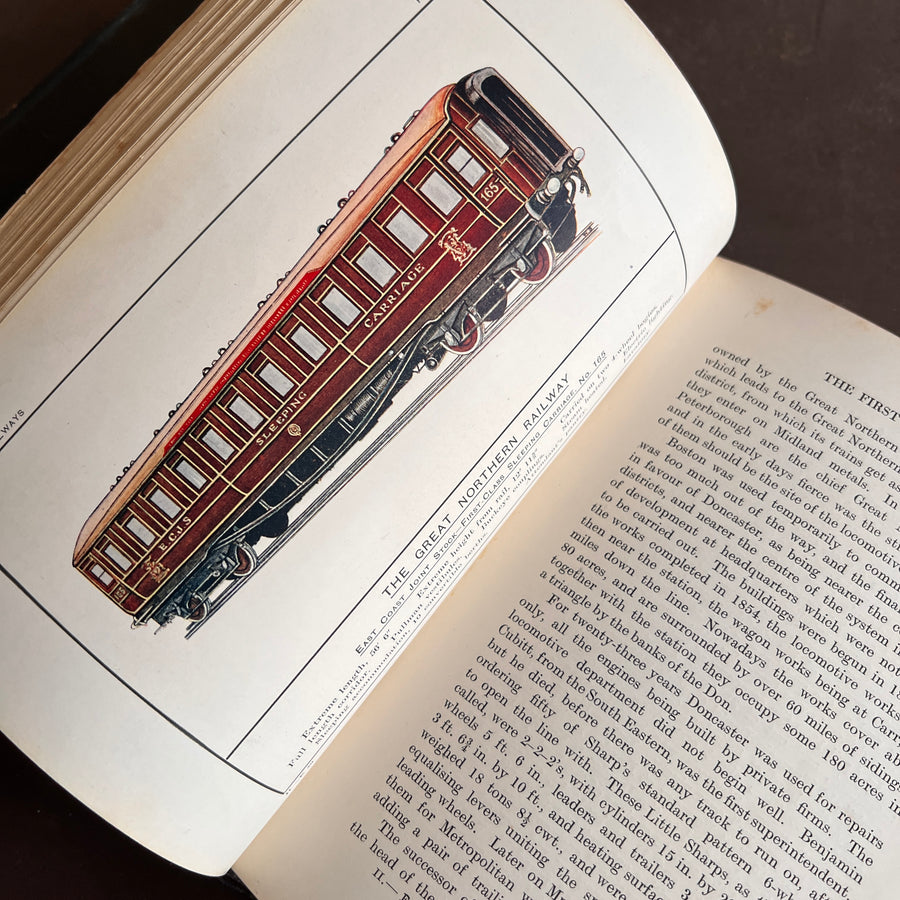Our Home Railways: How They Began and How They Are Worked – 1910 First Edition, Illustrated by W.J. Stokoe (2 Volumes