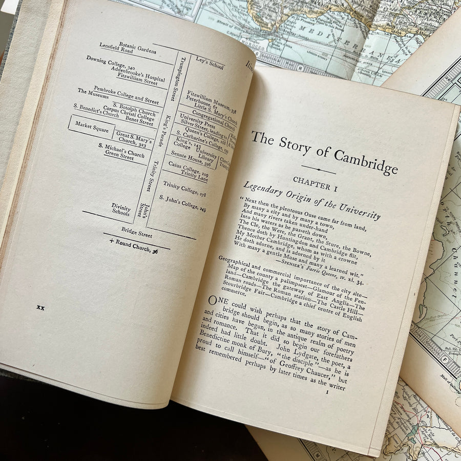 1922 - Mediaeval Towns; The Story of Cambridge
