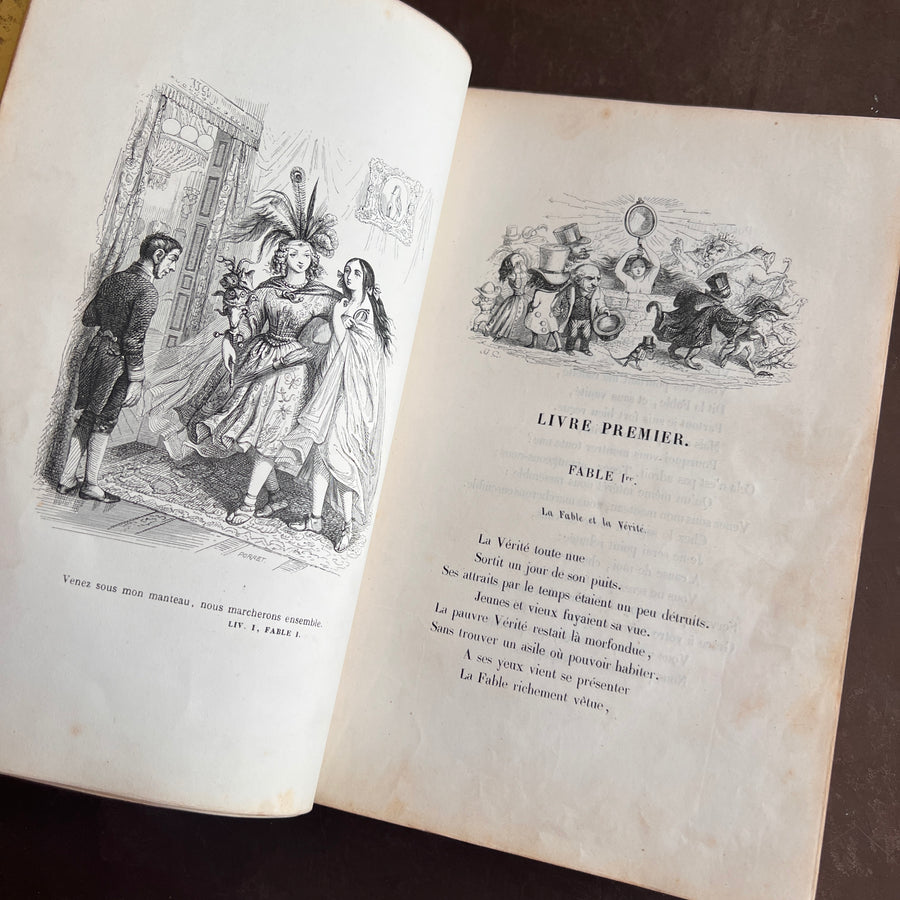 Fables de Florian — Illustrated by J.J. Grandville | c.1842–1845 | Dubochet Edition