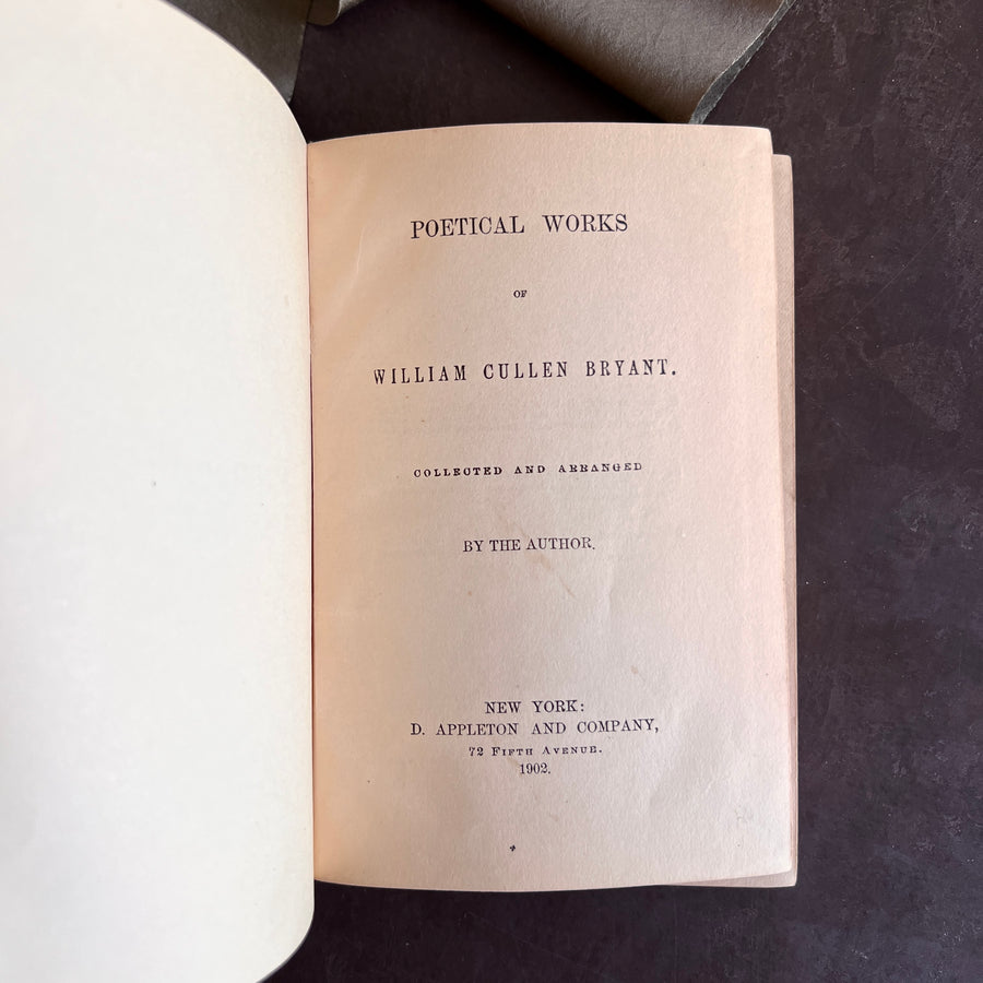 1902 - Poetical Works of William Cullen Bryant