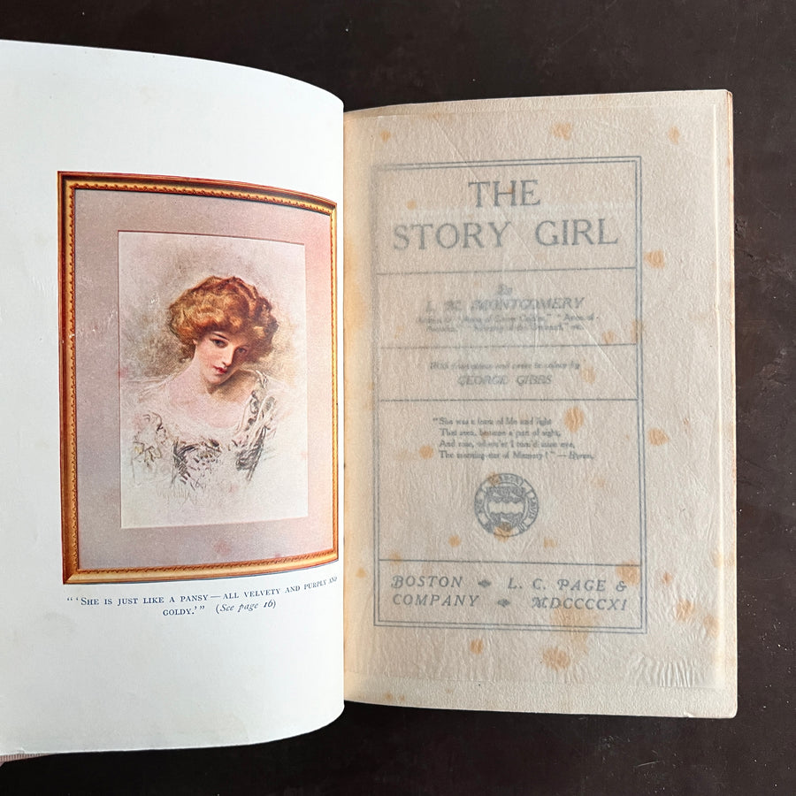 1911 - The Story Girl, First Edition