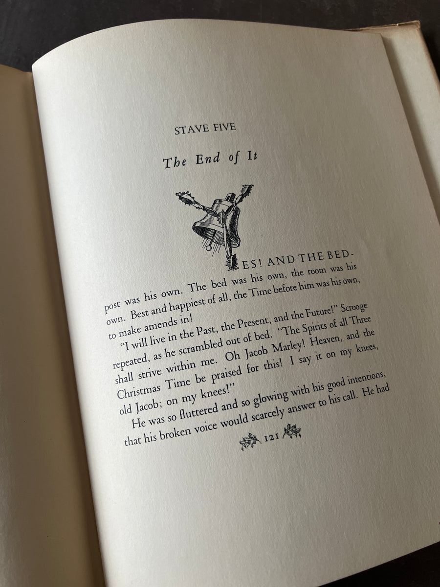 A Christmas Carol by Charles Dickens (1938) – Illustrated by Everett Shinn, Garden City Publishing