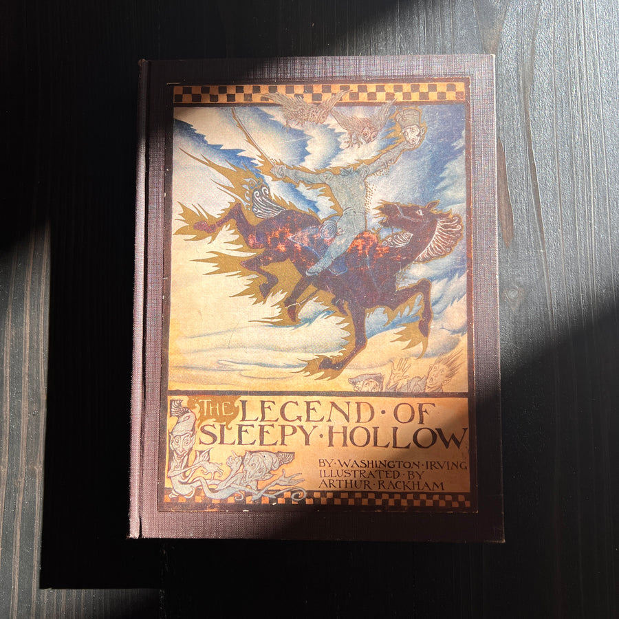 The Legend of Sleepy Hollow by Washington Irving | Illustrated by Arthur Rackham | 1928 First Edition