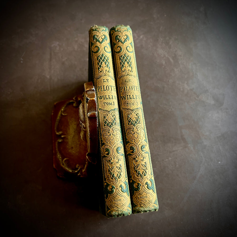 Le Pilote Willis by Adrien Paul | 1865 Complete 2-Volume Set | Illustrated