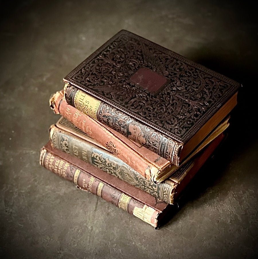 Rustic Antique Book Bundle