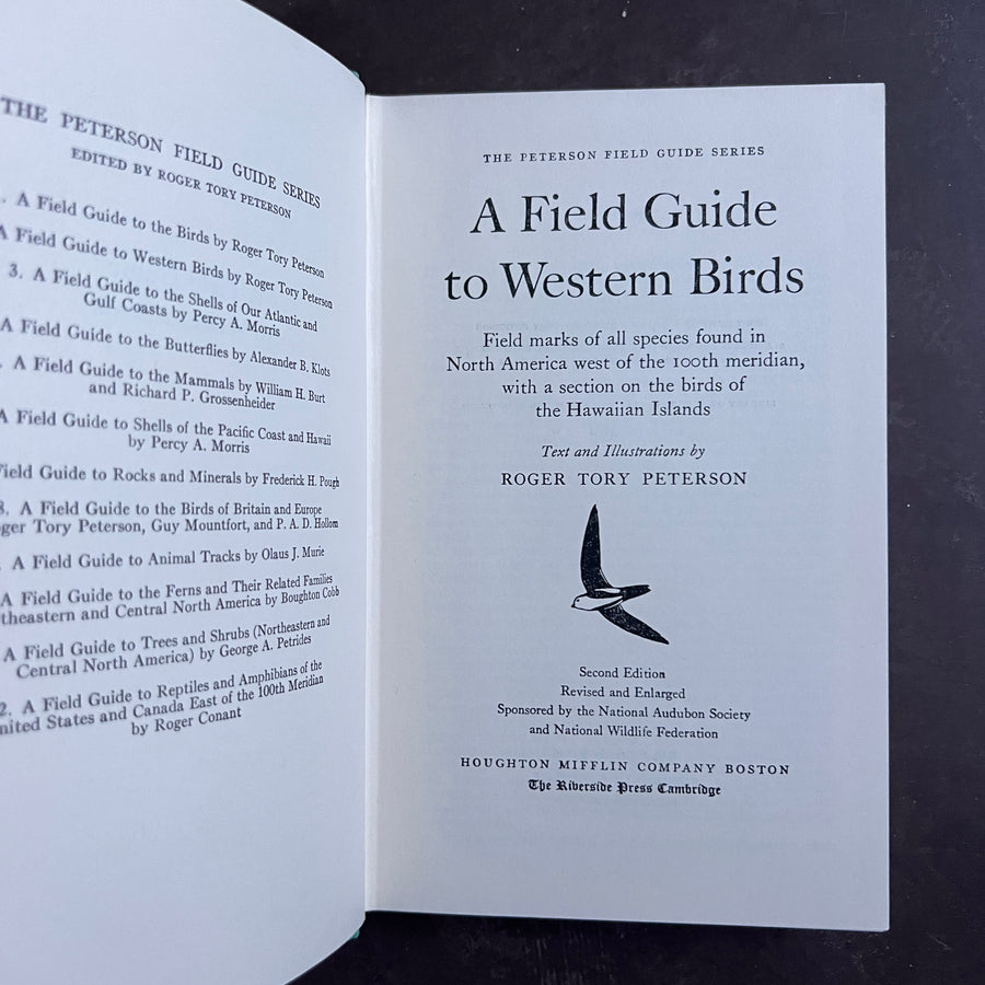 1961 - A Field Guide to Western Birds