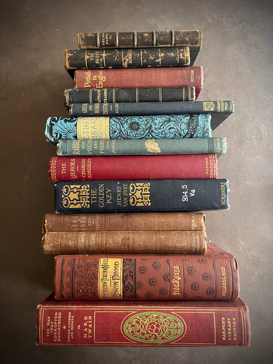 Antique & Vintage Books — Choose Your Title