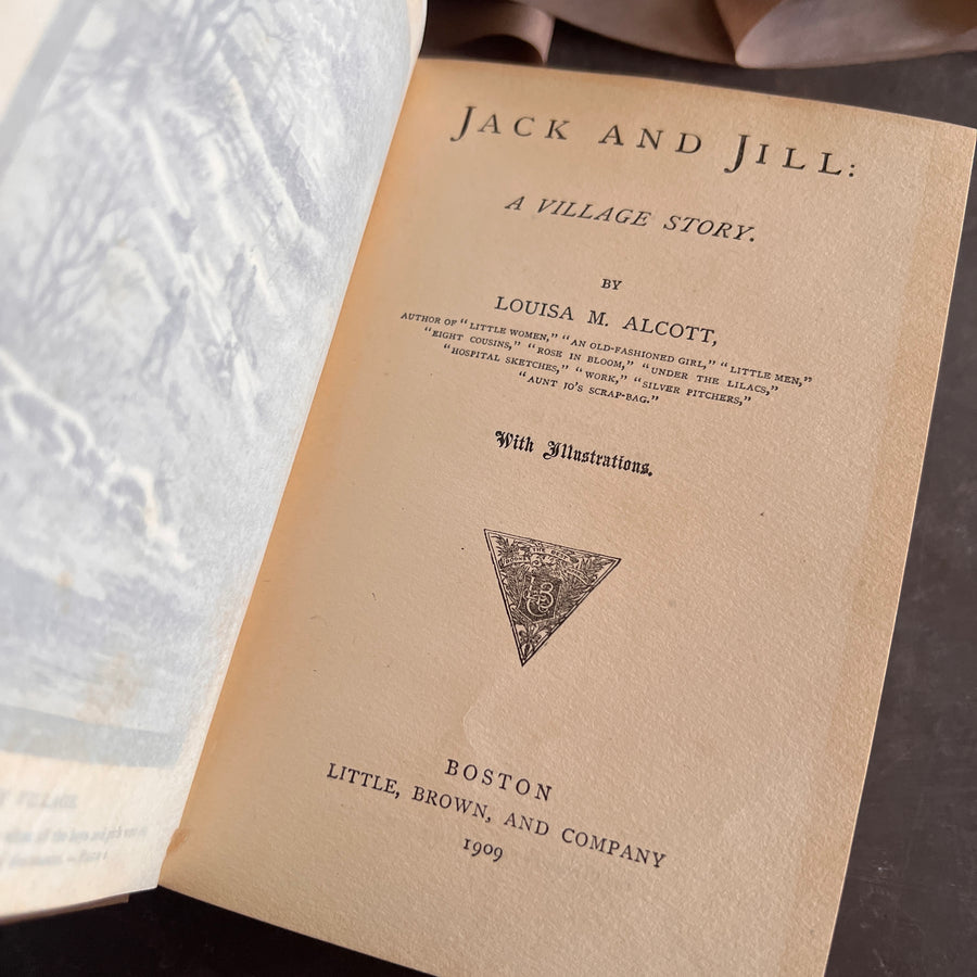 Louisa M. Alcott Novels in Brown— Each Sold Individually