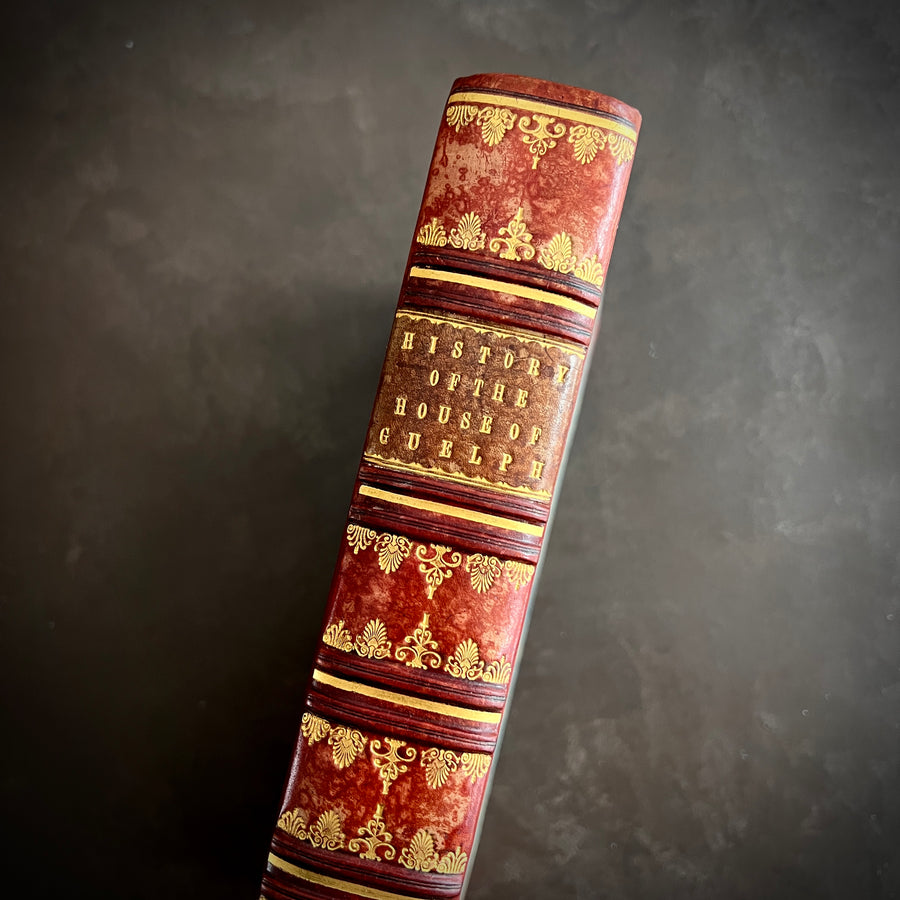 A General History of the House of Guelph or, Royal Family of Britain by Andrew Halliday M.D. (1821), Rare, First Edition | Provenance of King William IV