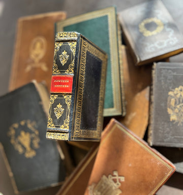 The Letters of the Late William Cowper, Esq. to His Friends | Regency Full Calf Gilt Binding | London, 1820 | Small Octavo