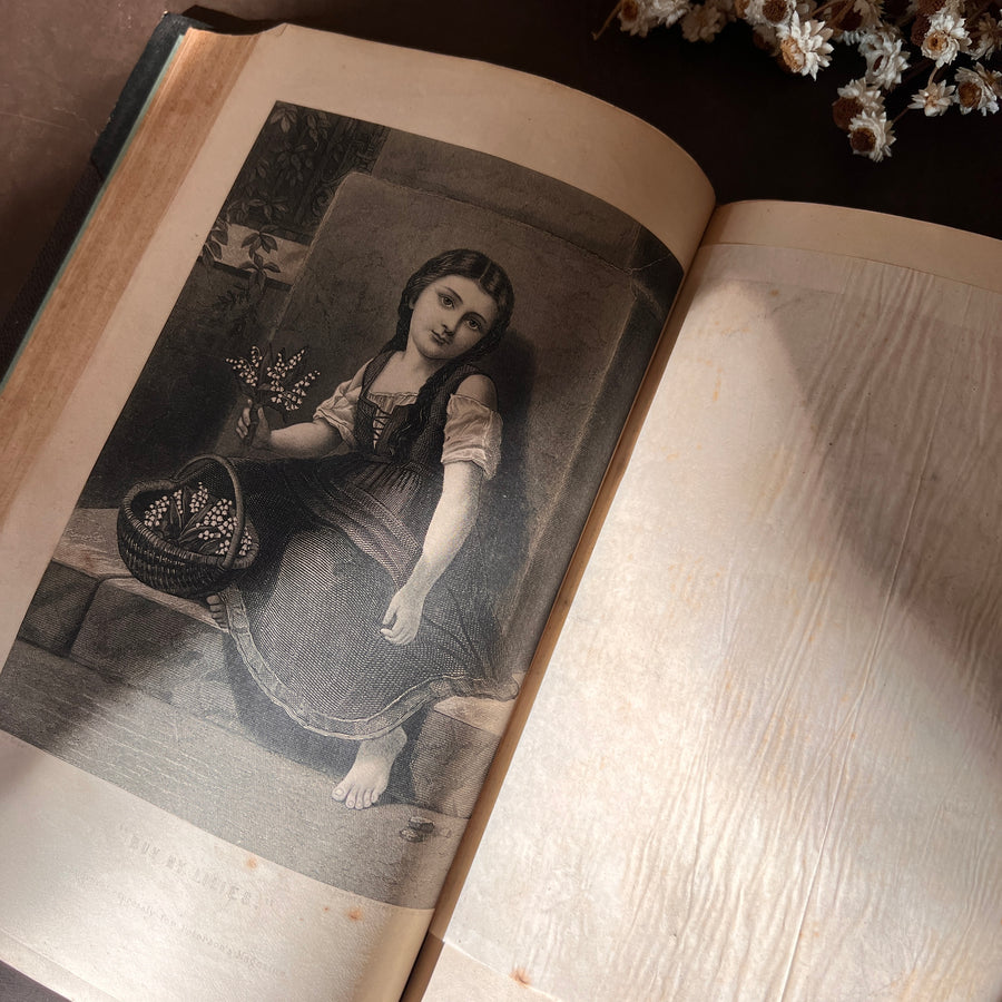 Peterson’s Magazine July–December 1874 | Victorian Women’s Fashion, Needlework & Music | Bound Volume