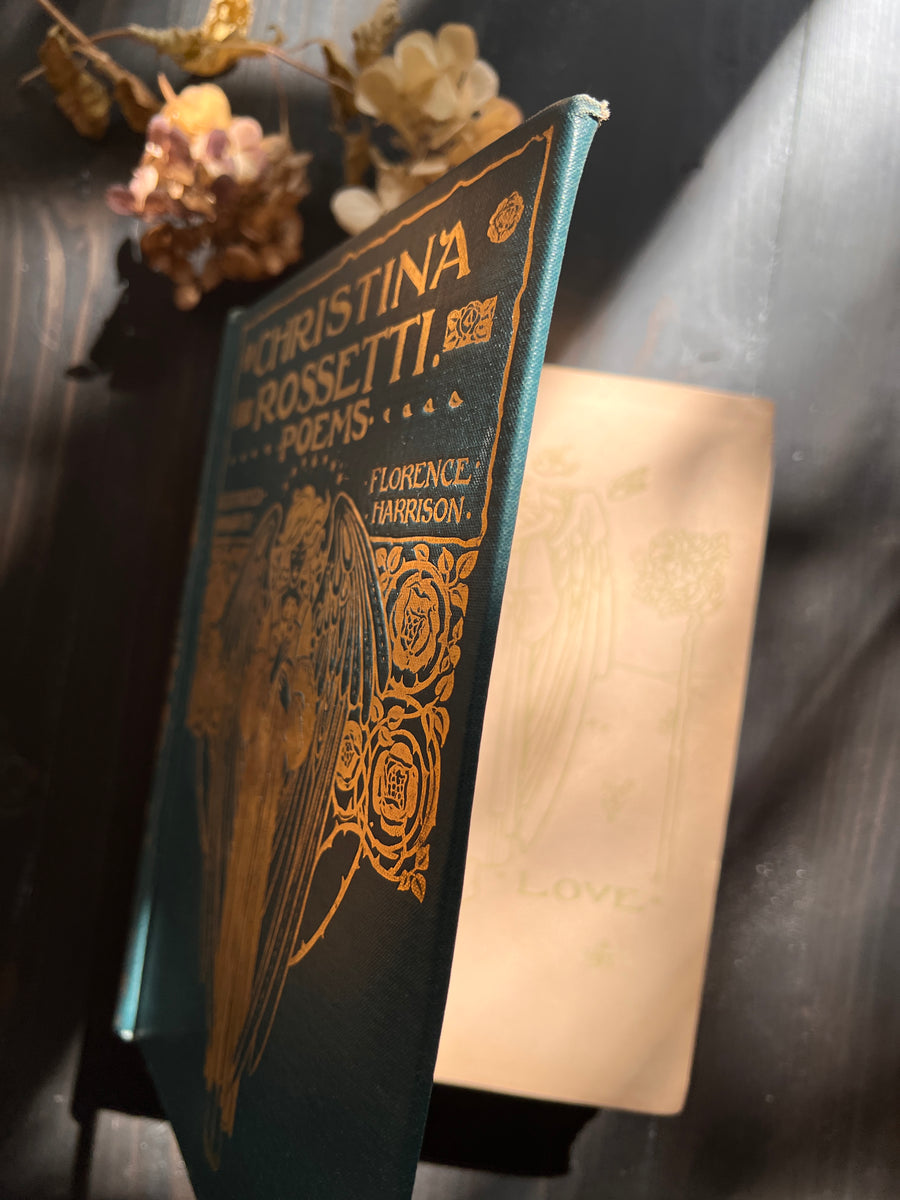 Poems by Christina Rossetti — Illustrated by Florence Harrison (1910), First American Edition)