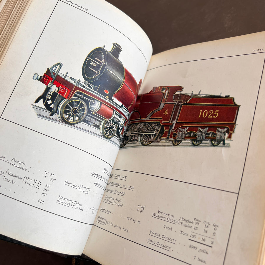 Our Home Railways: How They Began and How They Are Worked – 1910 First Edition, Illustrated by W.J. Stokoe (2 Volumes