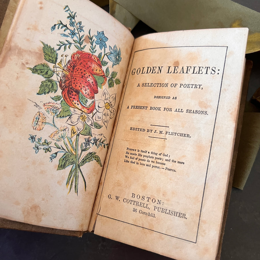 Victorian Miniature Books – 19th-Century Gilt Gift Volumes of Poetry & Sentiment (1840s)