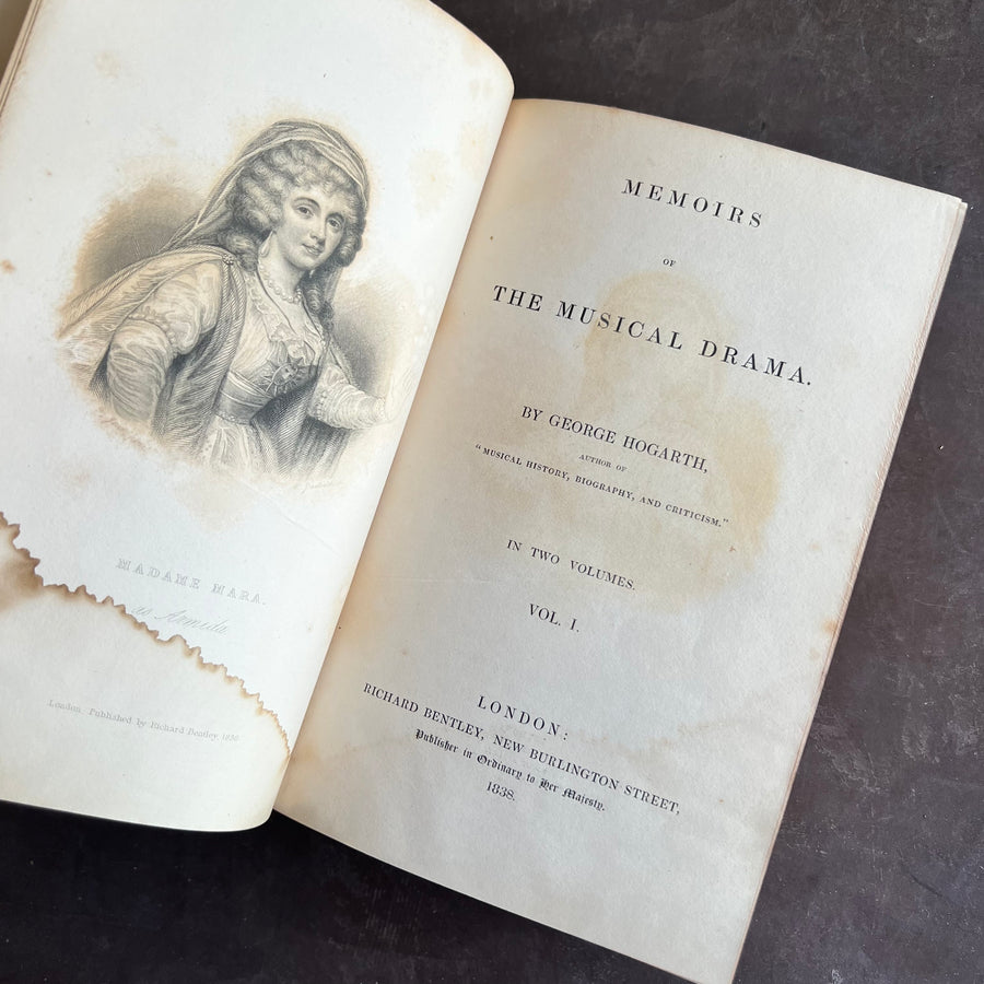 1838 - Memoirs of The Musical Drama