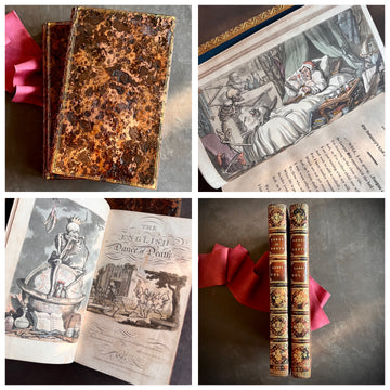 The English Dance of Death (1815-1816), First Edition) | Illustrated by Thomas Rowlandson