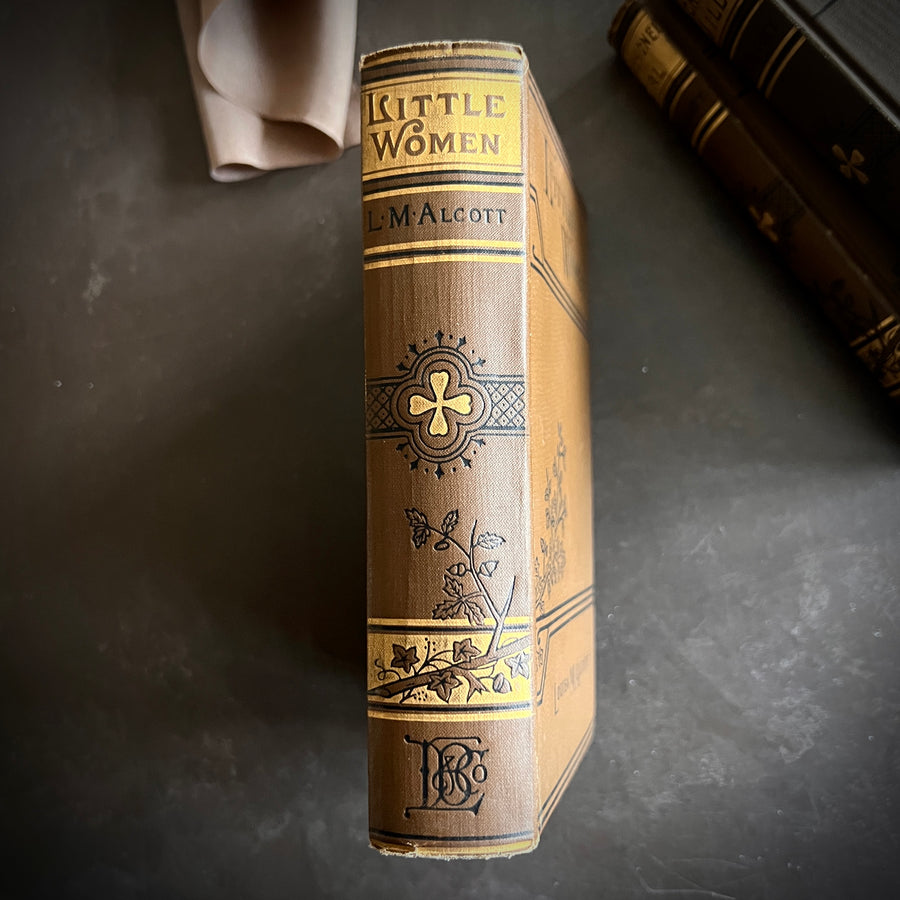 Louisa M. Alcott Novels in Brown— Each Sold Individually