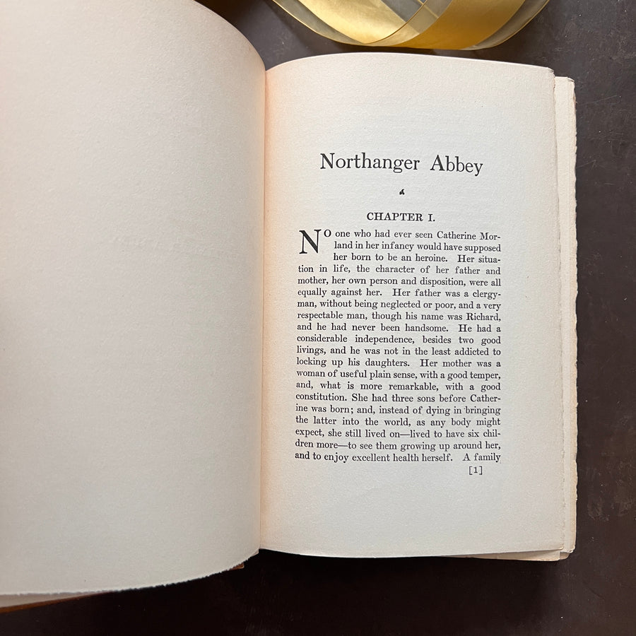 1906 - Northanger Abbey; Stoneleigh Edition, Limited Edition