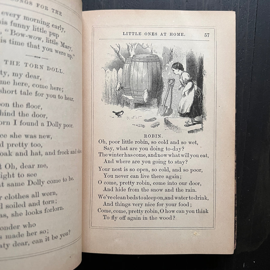 1852 - Songs For The Little Ones At Home, First Edition