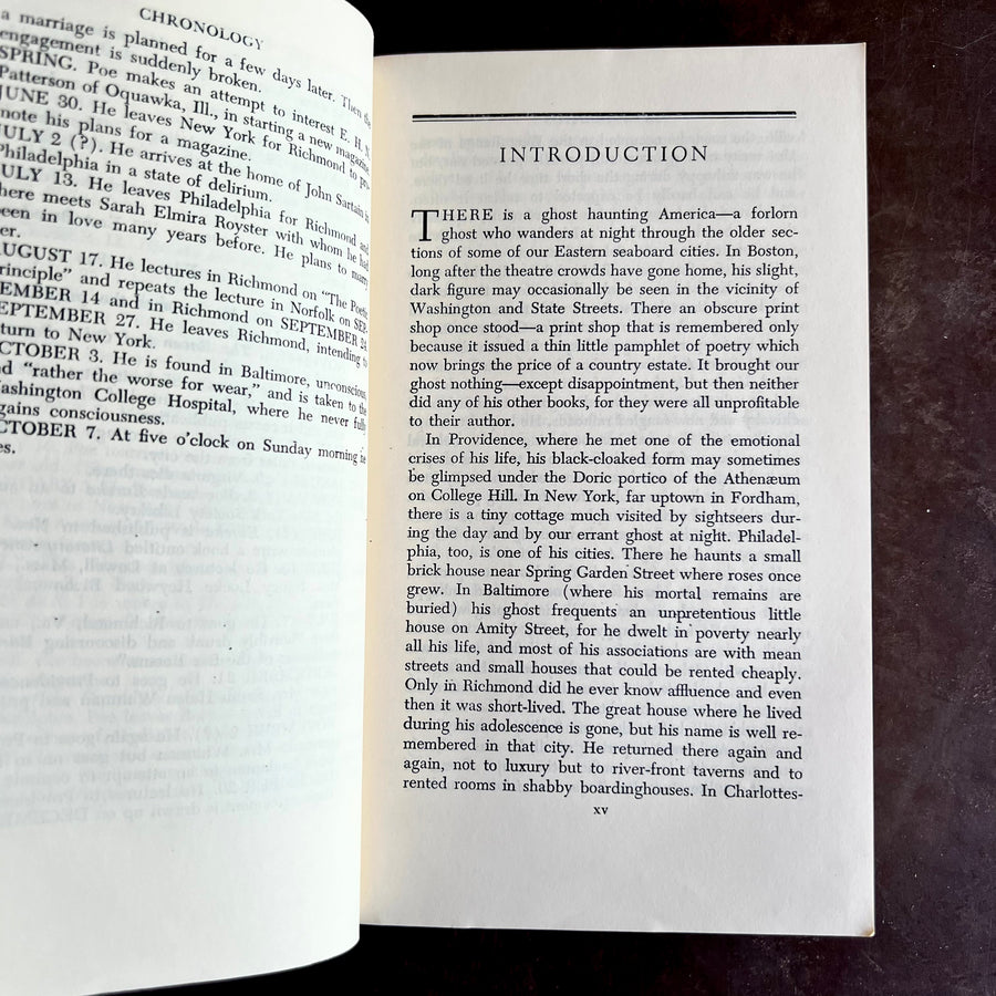 1966 The Portable Edgar Allan Poe – Viking Portable Library – Tales, Poems & Letters