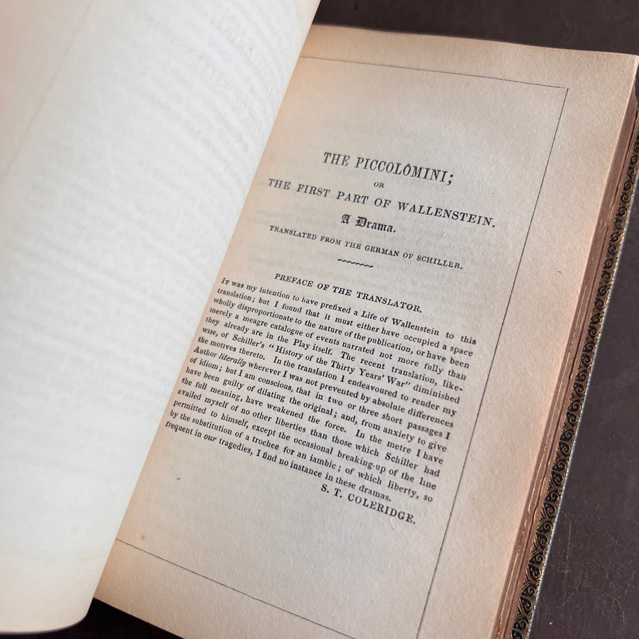 The Poetical and Dramatic Works of Samuel Taylor Coleridge | Fine Binding | 1845