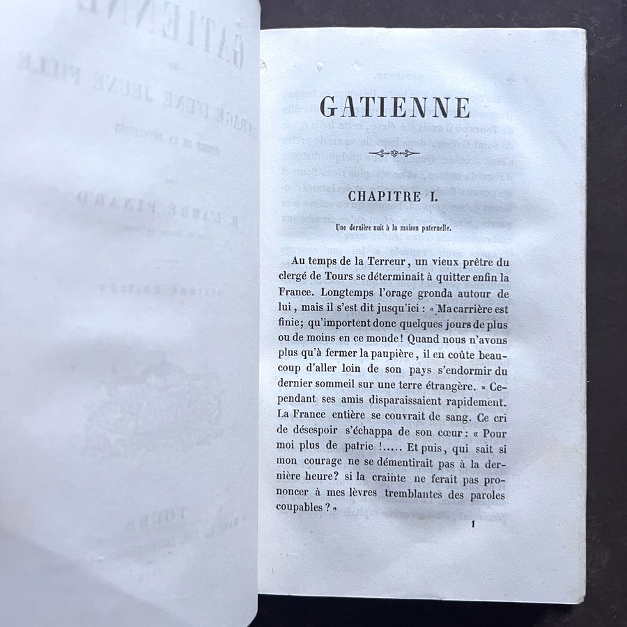1852 - Gatienne ou Courage D’une Jeune Fille; Episode de la Revolution