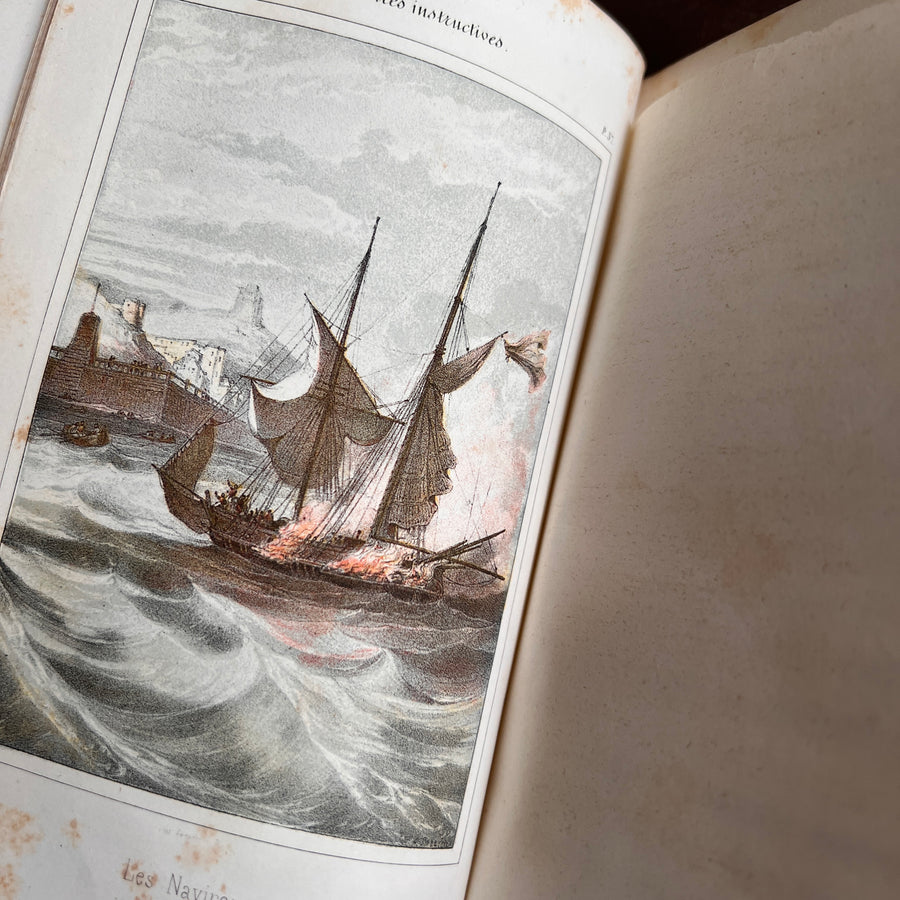 Histoires Instructives pour les Enfants | 1852 | Hand-colored Illustrations