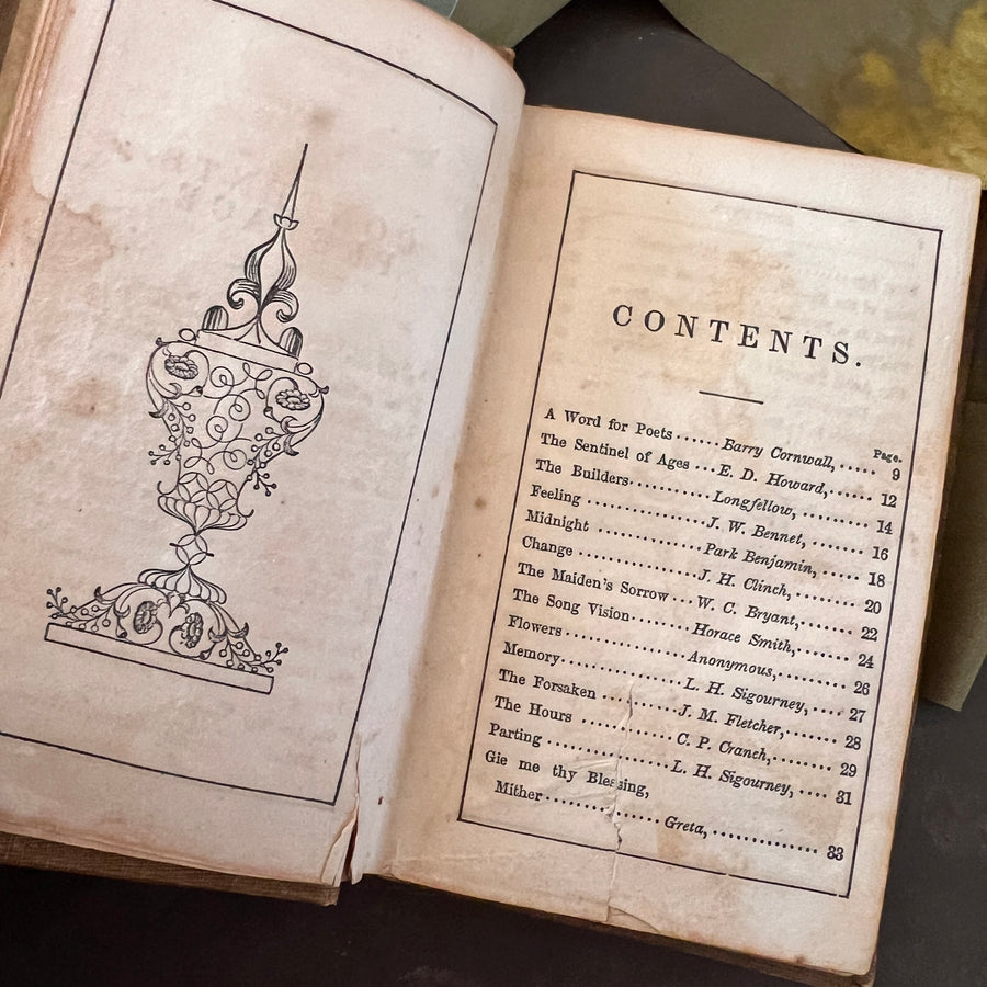 Victorian Miniature Books – 19th-Century Gilt Gift Volumes of Poetry & Sentiment (1840s)