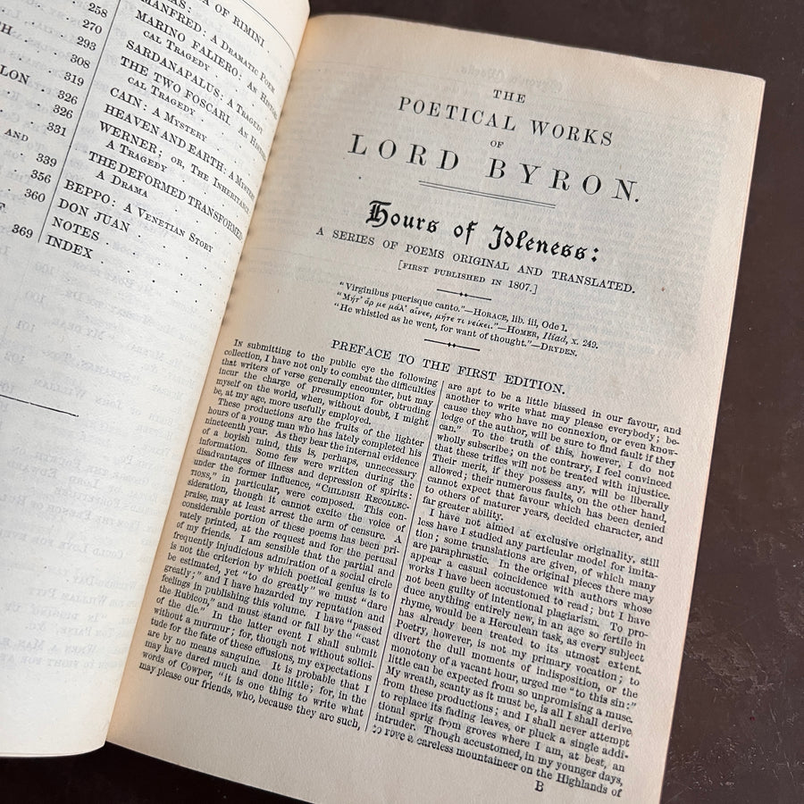 The Poetical Works of Lord Byron