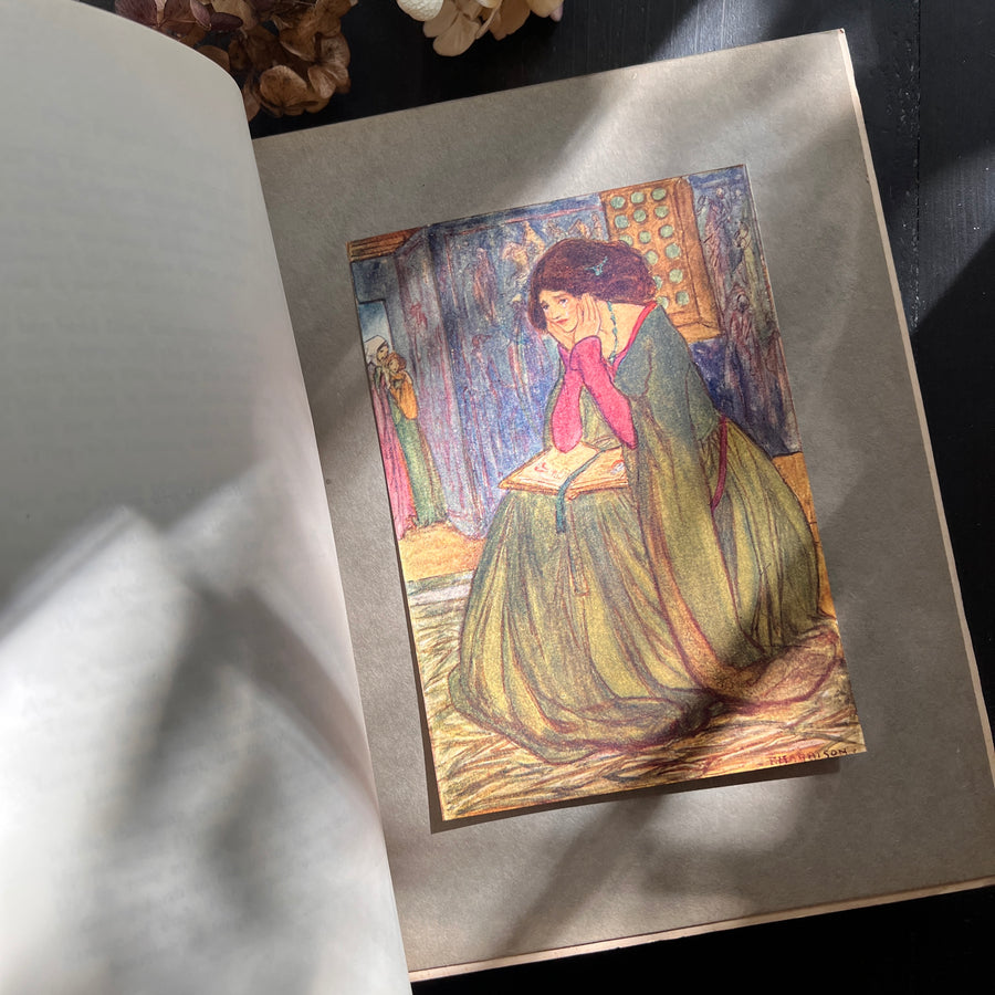 Poems by Christina Rossetti — Illustrated by Florence Harrison (1910), First American Edition)