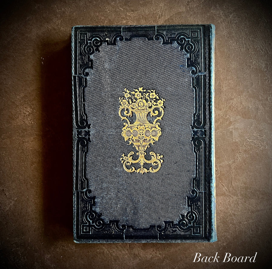 Les Émigrants – Gustave Nieritz | Illustrated | c.1840s-1850s | Gilt Architectural Motif and Gilt Urn to Boards