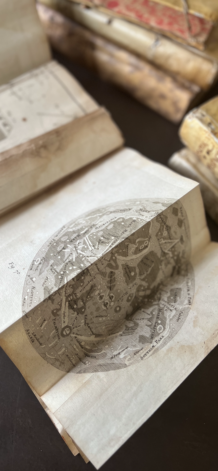 1756 Grammaire des Sciences Philosophiques — Vellum-Bound Scientific Encyclopaedia with Newtonian & Copernican Fold-Out Plates