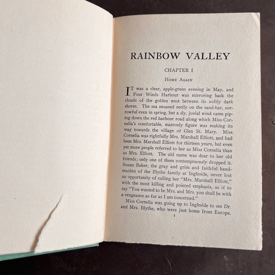 1919 - Rainbow Valley, First Edition