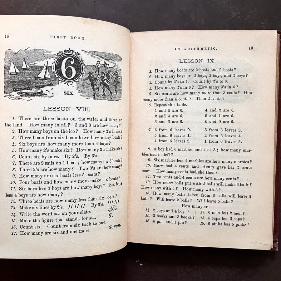 1874 - Robinson’s Shorter Course, First Book of ArIthmetic