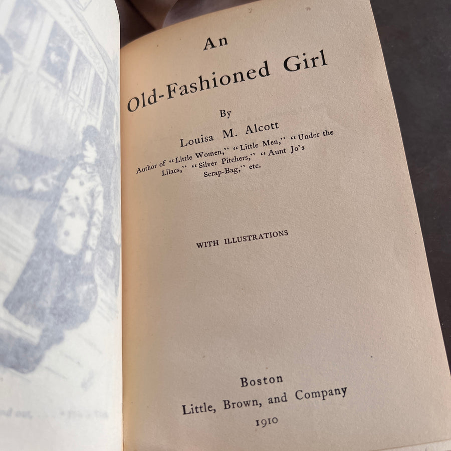 Louisa M. Alcott Novels in Brown— Each Sold Individually