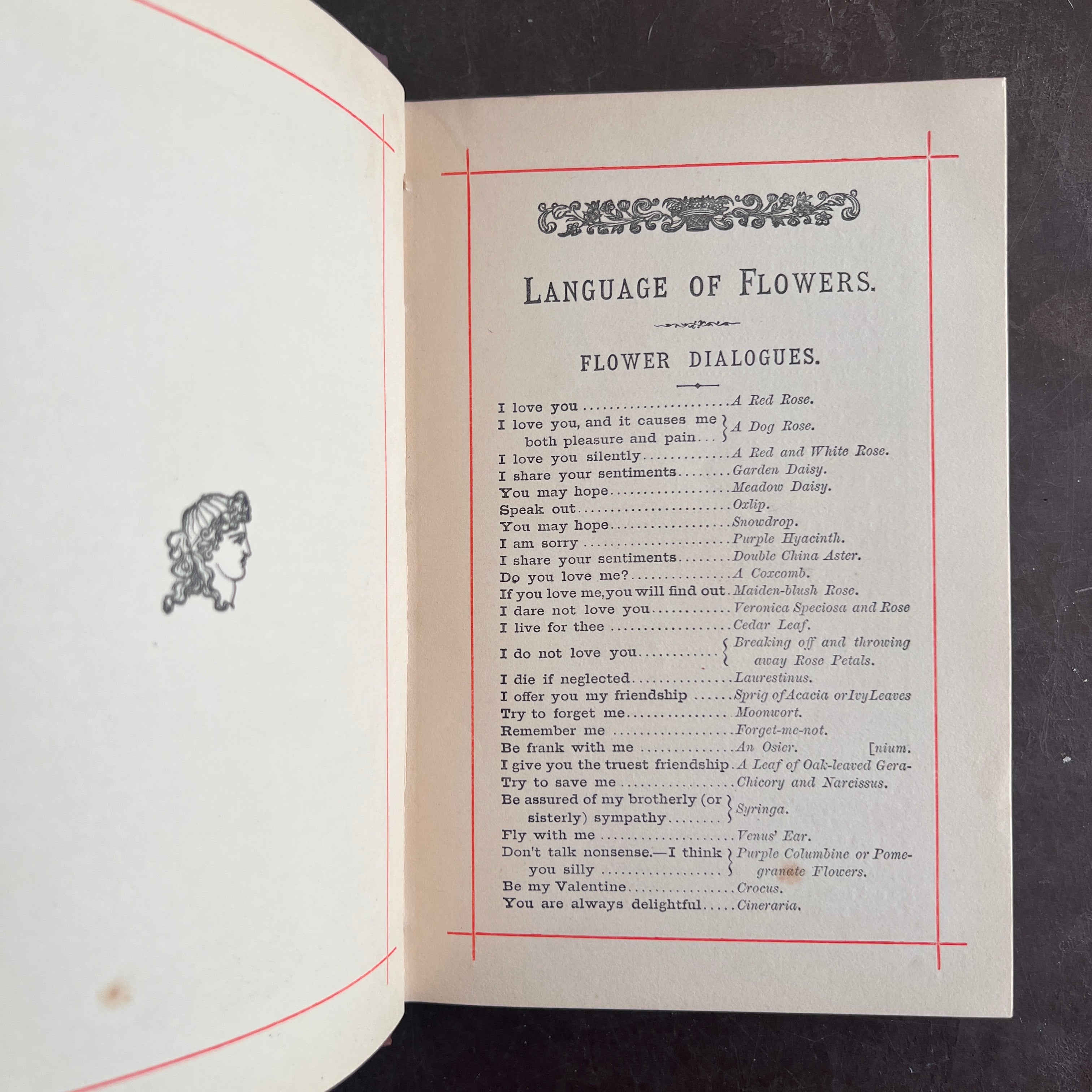 c.1880s - The Language and Poetry of Flowers – Honey Bee Mill