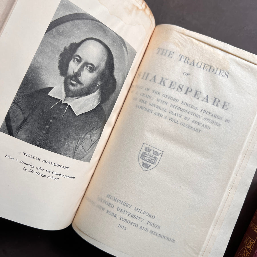 1915 - The History and Poems of Shakespeare & The Tragedies of Shakespeare
