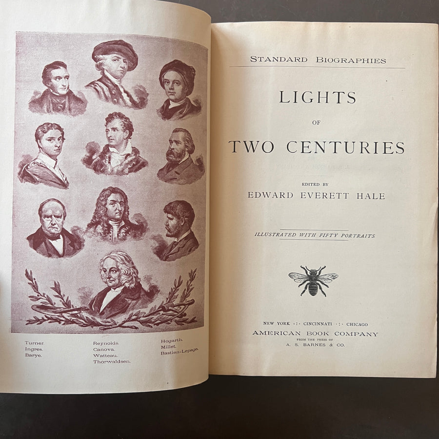 1887 - Standard Biographies; Lights of Two Centuries