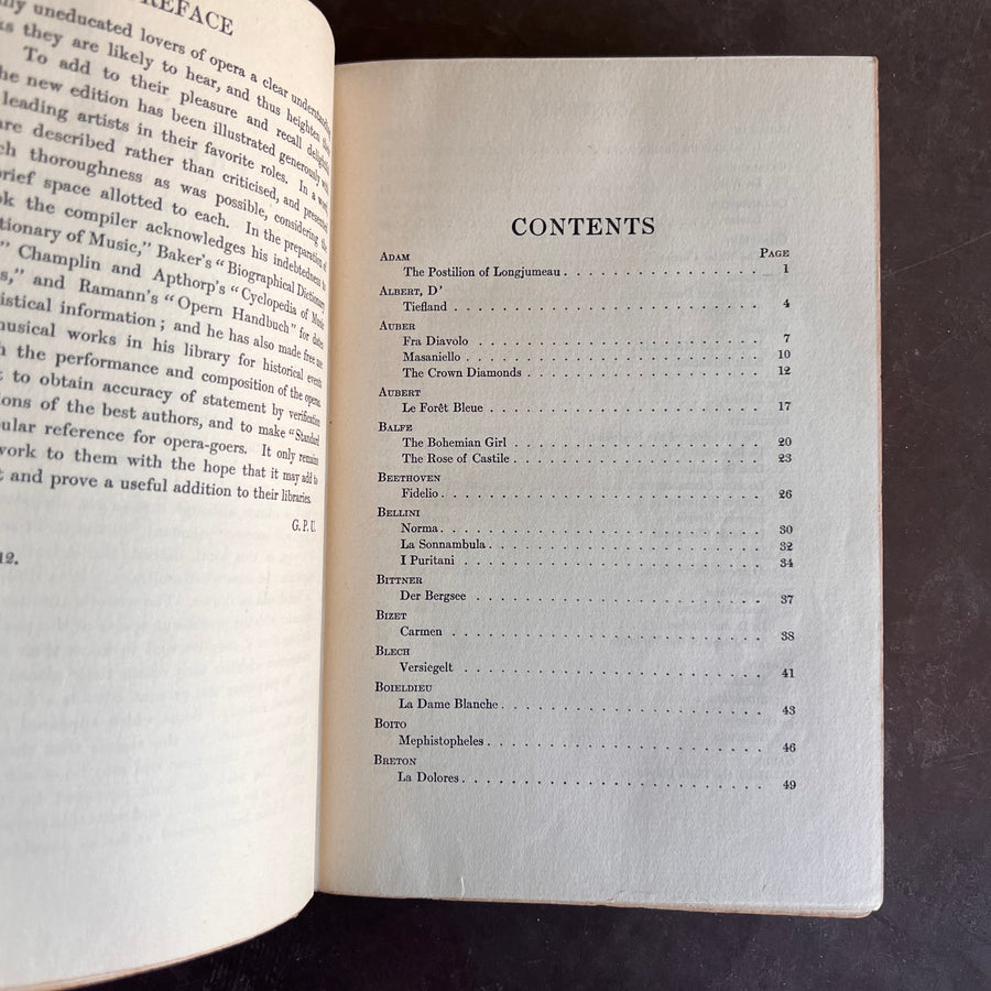 1914 - The Standard Operas; Their Plots and Their Music