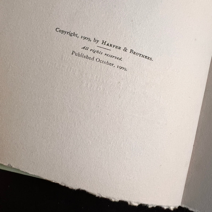 When the Laborers Are Few By Margaret Deland (1909) | Illustrated | Harper Edition| Art Nouveau Cover