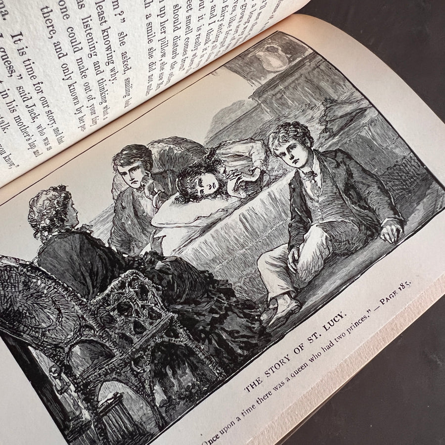 Louisa M. Alcott Novels in Brown— Each Sold Individually