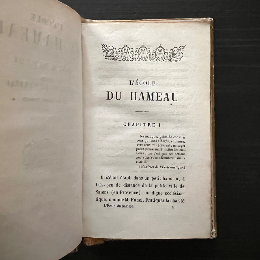 1856 - Le Ecole Du Hameau Ou L’Leve Du Bon Pasteur Suivi De Alfred ou Le Tombeau