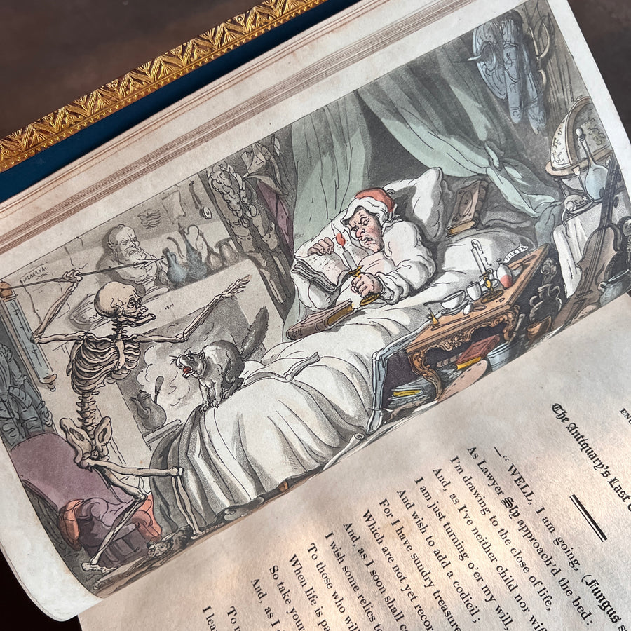 The English Dance of Death (1815-1816), First Edition) | Illustrated by Thomas Rowlandson