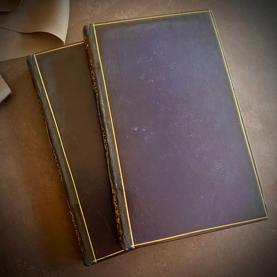 La Duchesse de La Vallière by Madame de Genlis | 1829 |Two-Volume Set Fine Binding