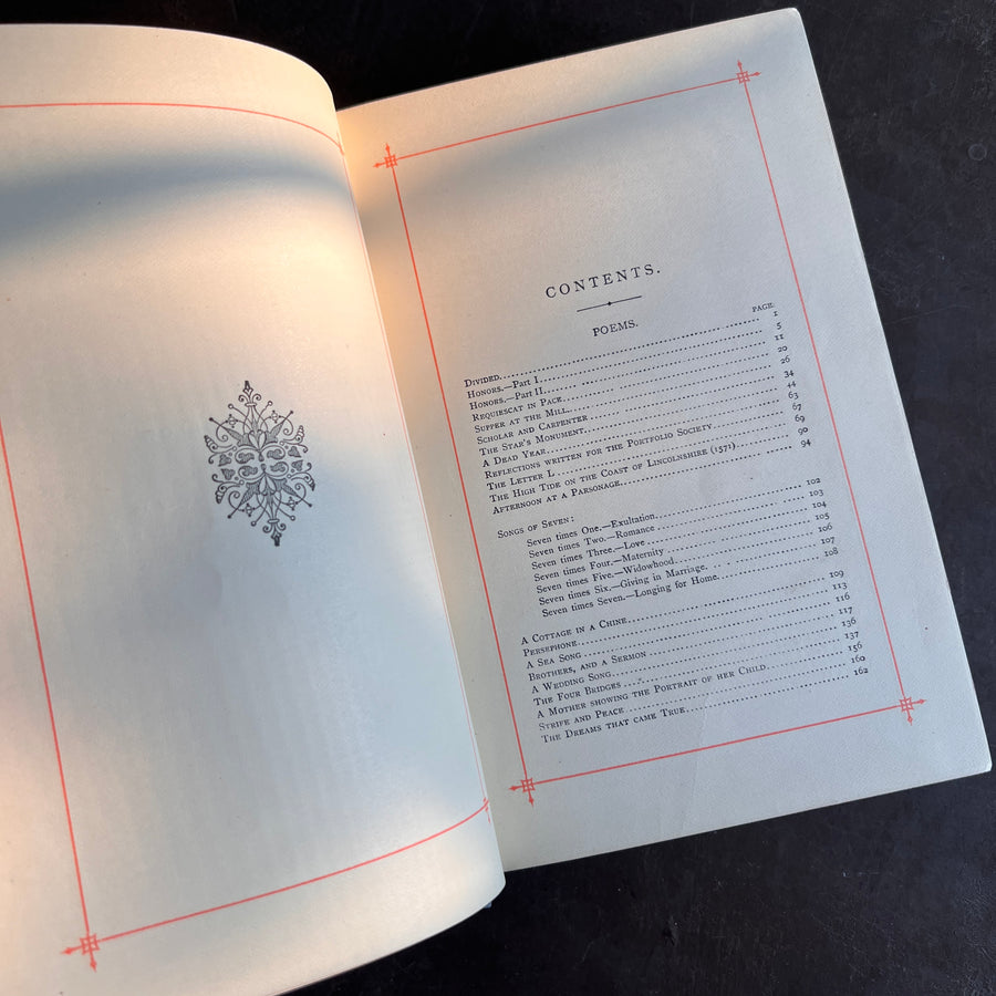 The Poetical Works of Jean  Ingelow (c.1880s) | Illustrated