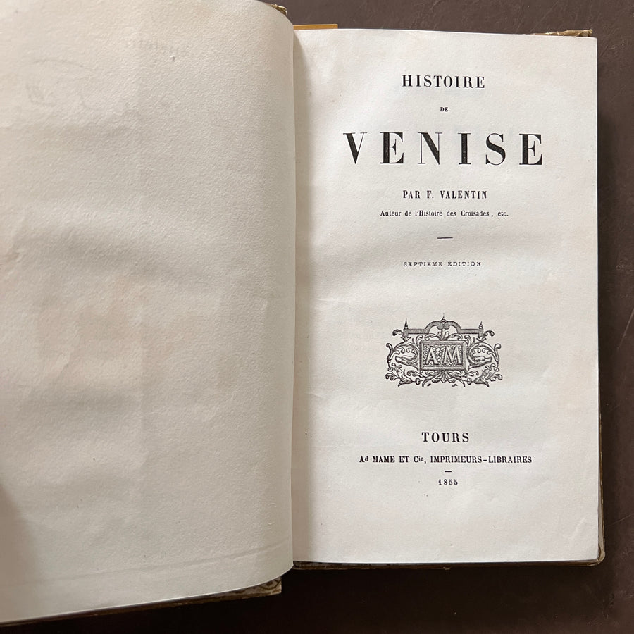 1855 - Histoire de Venice