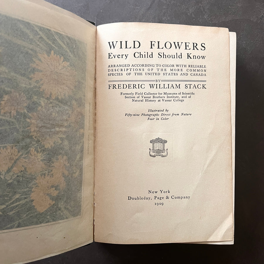 1909 - Wild Flowers Every Child Should Know, First Edition