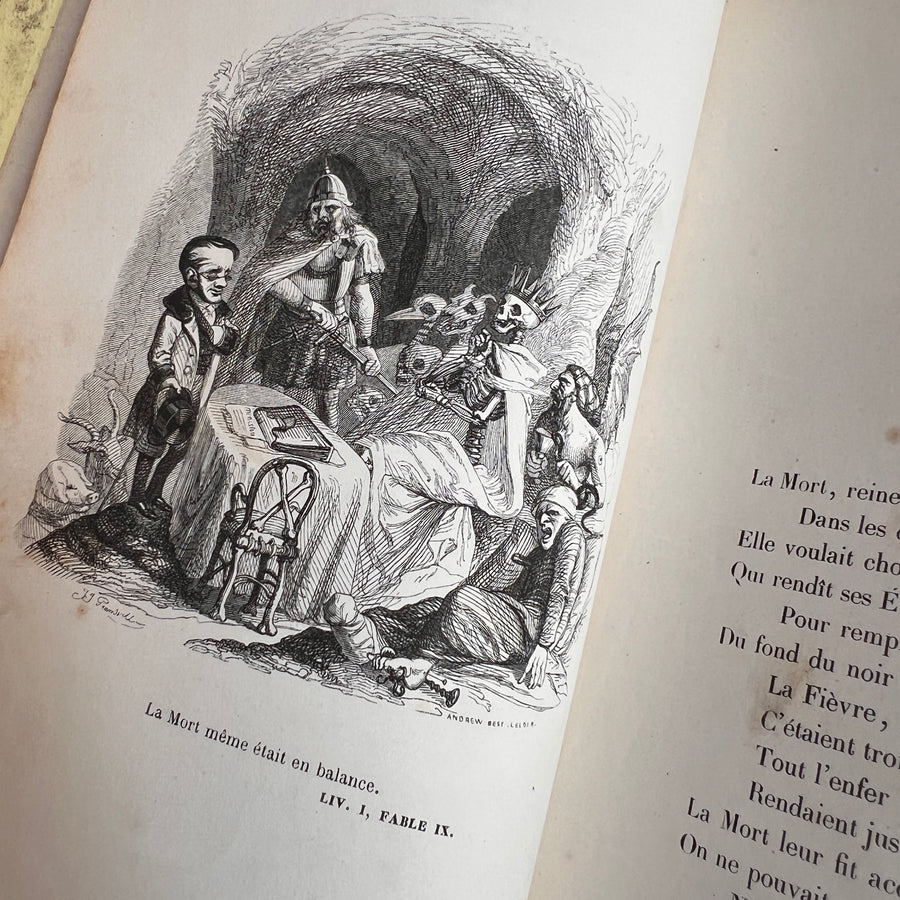 Fables de Florian — Illustrated by J.J. Grandville | c.1842–1845 | Dubochet Edition