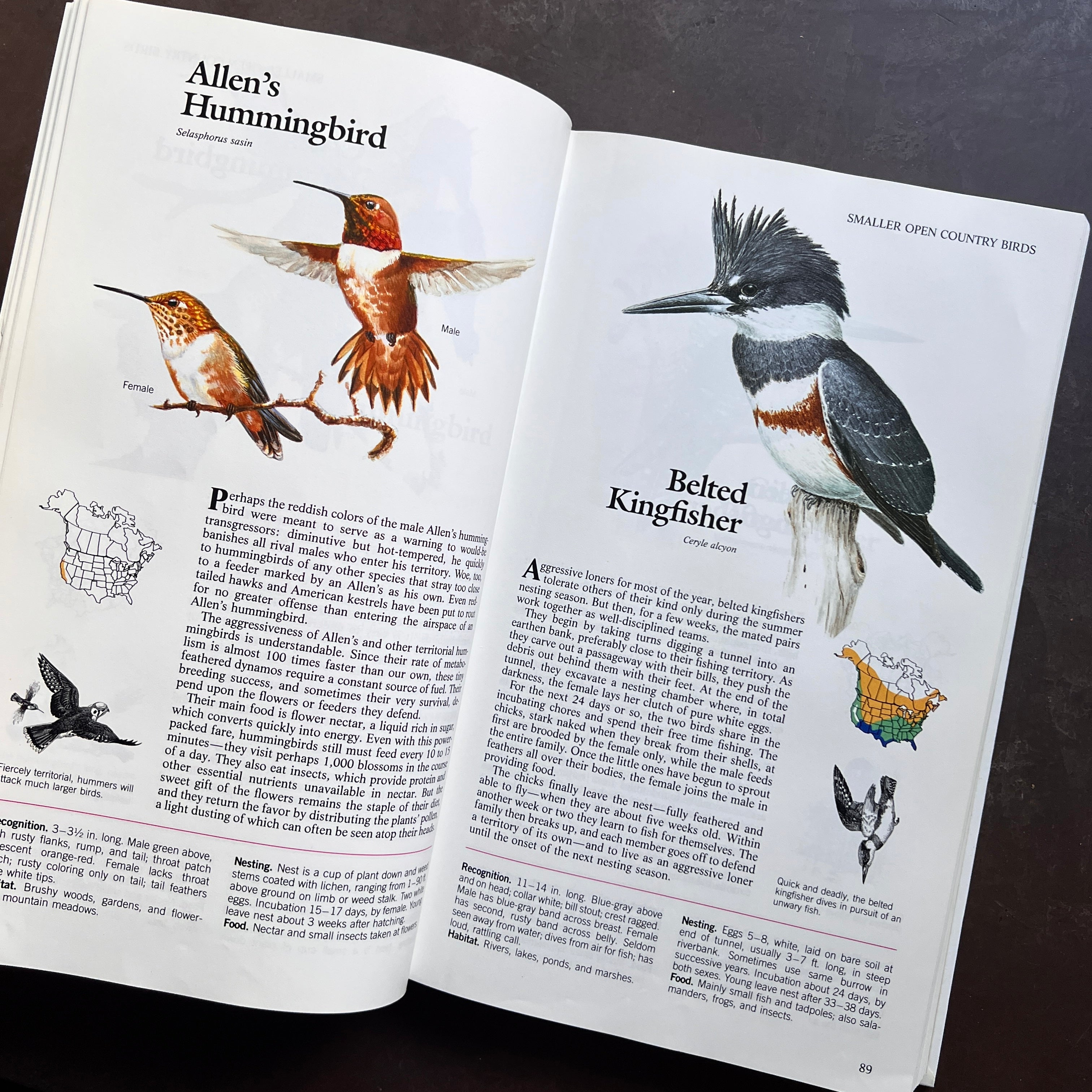 1990 - Book of North American Birds – Honey Bee Mill