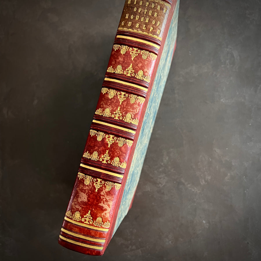 A General History of the House of Guelph or, Royal Family of Britain by Andrew Halliday M.D. (1821), Rare, First Edition | Provenance of King William IV